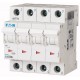 PLSM-D50/4-MW 113156 Y7-113156 EATON ELECTRIC Interruttore protettore 50A 4p curva caratteristica D