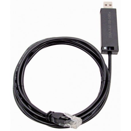 EU4A-RJ45-USB-CAB1 115735 Y7-115735 EATON ELECTRIC Câble de programmation pour XC100/200, EC4P, EU5C, 2m