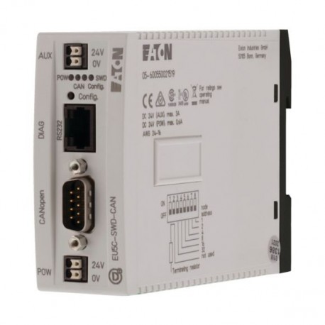 EU5C-SWD-CAN 116307 0004519724 EATON ELECTRIC Gateway SWDT CANopen Hasta 99 modulos
