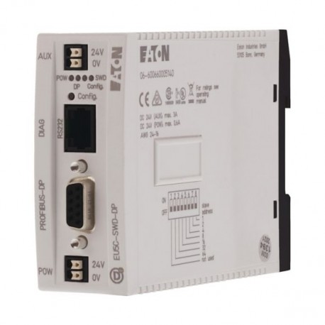 EU5C-SWD-DP 116308 0004519723 EATON ELECTRIC Gateway, SmartWire-DT, 58 utenti SWD su PROFIBUS-DP