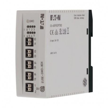 EU5E-SWD-8DX 116381 Y7-116381 EATON ELECTRIC Módulo SWDT IP20 8 Entradas digitales
