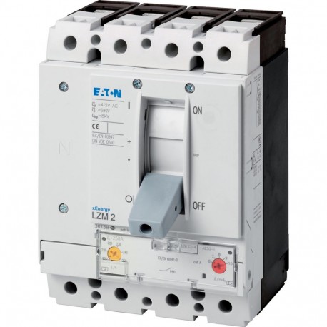 LZMC2-4-A250-I 116437 Y7-116437 EATON ELECTRIC Interruptor magnetotérmico LZM, 4P, 250A