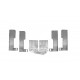 XVTL-IC/BRA/SET 116893 Y7-116893 EATON ELECTRIC Bracket set for fixing from XVTL-IC
