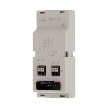 SWD4-SFL8-20 121380 Y7-121380 EATON ELECTRIC Foro passante armadio elettrico, SmartWire-DT, cavo piatto e a ..