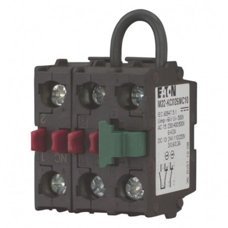 M22-KC02SMC10 121720 Y7-121720 EATON ELECTRIC M22-KC02SMC10Q Auxiliares de comando