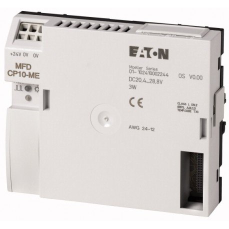 MFD-CP10-ME 133801 0004560809 EATON ELECTRIC CPU/modulo di alimentazione, 24VDC, espandibile, senza easyNet,..