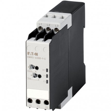 EMR5-A300-1-C 134230 EATON ELECTRIC Phase imbalance monitoring relay, 2W, 160-300V/50/60Hz, tv 0.1-30s