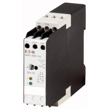 EMR5-N80-1-B 134232 EATON ELECTRIC Liquid level monitoring relay, 1W, 220-240V50/60Hz, 5-100kOhm