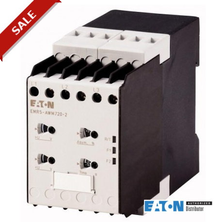 EMR5-AWM720-2 134236 EATON ELECTRIC Phase monitoring relay, multi-function, 2W, 450-720V50/60Hz