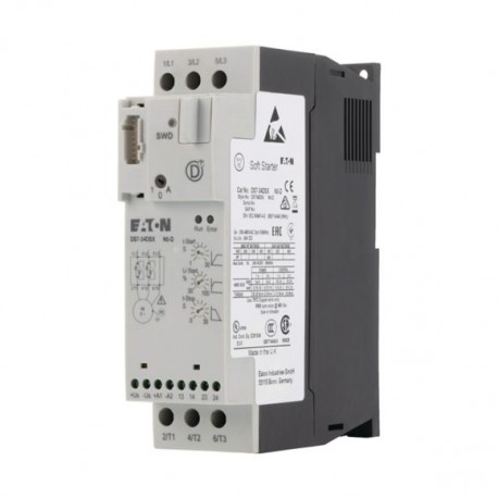 DS7-34DSX032N0-D 134950 EATON ELECTRIC Soft starter, 32 A, 200 480 V AC, 24 V DC, Frame size: FS2, Communica..
