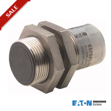 E57SAL18T111SD 136121 EATON ELECTRIC Proximity switch, inductive, 1N/O, Sn 5mm, 3L, 6-48VDC, PNP, M18, metal..