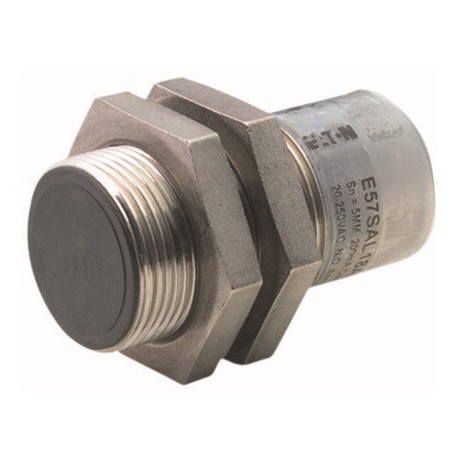 E57SBL18A2SA 136155 Y7-136155 EATON ELECTRIC Detector de proximidad Inductivo 1 NC Sn 5 mm 2 L 40-250 V AC 2..