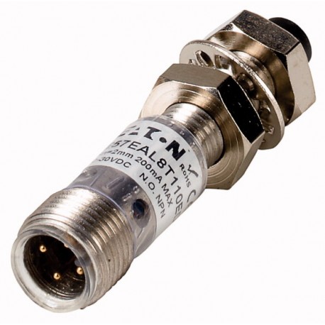 E57EBL8T111ED 136258 Y7-136258 EATON ELECTRIC Detector de proximidad Inductivo 1 NC Sn 2 mm 3 L 10-30 V DC P..