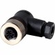 CSDR4 136271 Y7-136271 EATON ELECTRIC Conector hembra M12 4 polos Acodado