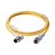 CSDR4A4CY2201.5-D 136313 Y7-136313 EATON ELECTRIC Câble de liaison, 4p, DC, couplage M12 version droit, conn..