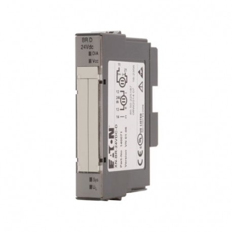 XN-BR-24VDC-D 140071 4520627 EATON ELECTRIC Module de rafraîchissement de bus XI/ON, 24V DC