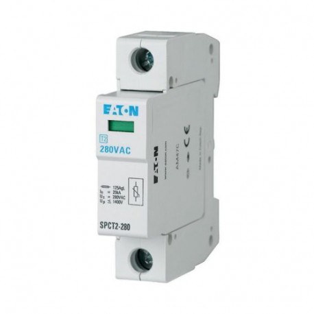 SPCT2-460/1 167608 Y7-167608 EATON ELECTRIC Scaricatore da sovratensione inseribile, 1p, 460VAC, 20kA