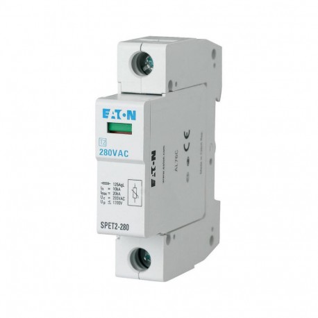 SPET2-280/1 168741 Y7-168741 EATON ELECTRIC Scaricatore da sovratensione completo, 1p, 280VAC, 4,5kA