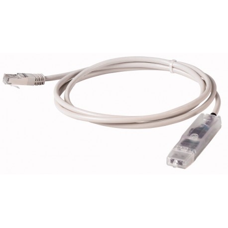 DX-CBL-PC-1M5 171018 EATON ELECTRIC Cable para conexión a PC Para convertidor de frecuencia DG1 USB/RJ45 1.5m