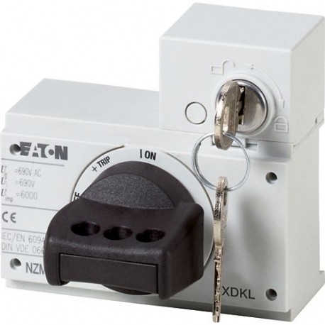 NZM1-XDKL 172536 EATON ELECTRIC Rotary handle, + key lock, size 1