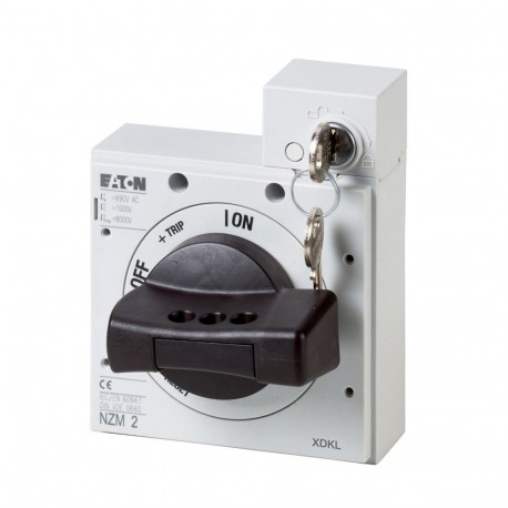 NZM2-XDKL 172537 Y7-172537 EATON ELECTRIC Maneta rotativa, + llave cerradura, NZM2