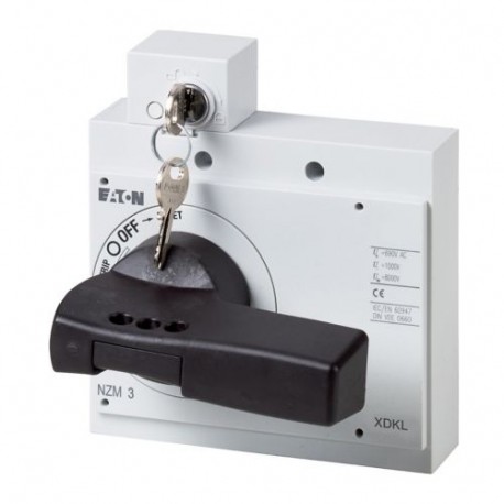 NZM3-XDKL 172538 Y7-172538 EATON ELECTRIC Maneta rotativa, + llave cerradura, NZM3