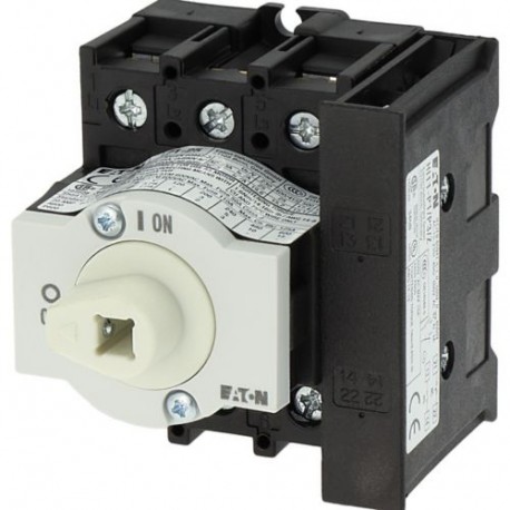 P1-25/M4/SVB/HI11 172767 1417128 EATON ELECTRIC Hauptschalter, 3-polig + 1 Schließer + 1 Öffner, 25 A, NOT-A..