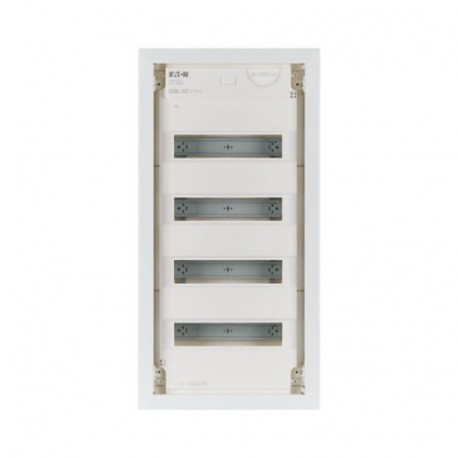 KLV-48HWS-F 178828 EATON ELECTRIC Hollow wall compact distribution board 4-rows flush sheet steel door