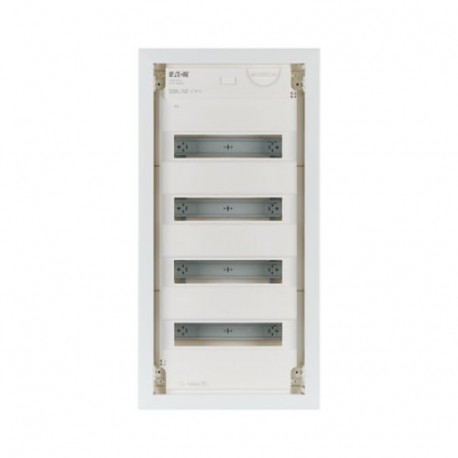 KLV-48HWS-SF 178829 EATON ELECTRIC Hollow wall compact distribution board 4-rows super-slim sheet steel door