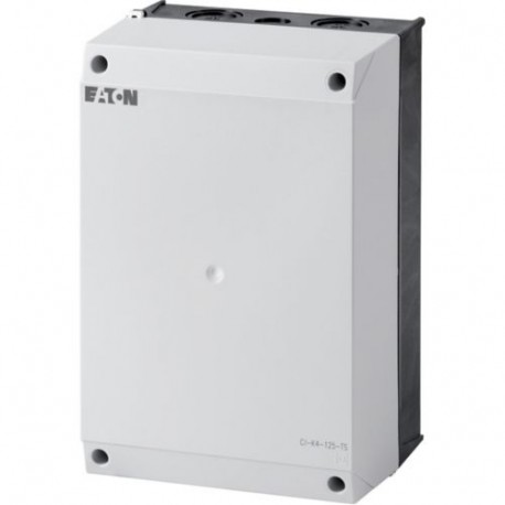 CI-K4-125-TS 206886 0004138004 EATON ELECTRIC Insulated enclosure, HxWxD 240x160x125mm, +mounting rail