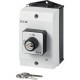 T0-1-102/I1/S 207063 XTCSRENCOILLA EATON ELECTRIC ON-OFF switches, 2 pole, 20 A, Key operated lock mechanism..