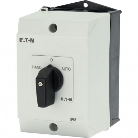 T0-3-15433/I1 207115 Y7-207115 EATON ELECTRIC commutatore, Contatti: 6, 20 A, targhetta frontale: HAND-0-AUT..