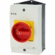 P1-25/I2/SVB 207293 EATON ELECTRIC Main switch, 3 pole, 25 A, Emergency-Stop function, Lockable in the 0 (Of..