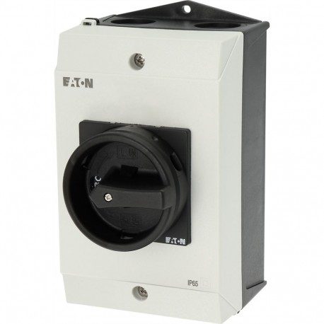 P1-25/I2/SVB-SW 207294 Y7-207294 EATON ELECTRIC 3 pole-caixa de comutação 25A interruptor IP65 alça preta