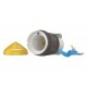 L-Y 208691 Y7-208691 EATON ELECTRIC Indicador luminoso Amarillo Para M20, M25
