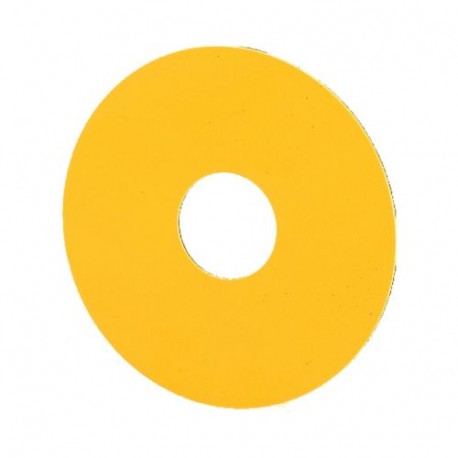 M22-XAK-* 216469 Y7-216469 EATON ELECTRIC Label, emergency switching off, yellow, D 90mm, facility for inscr..