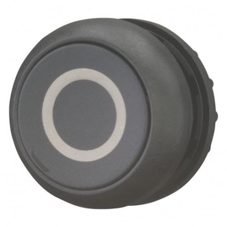 M22S-D-S-X0 216610 M22S-D-S-X0Q EATON ELECTRIC Pushbutton, flush, black 0, momentary