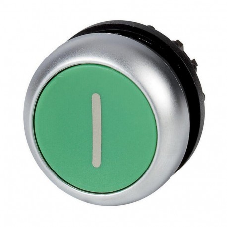 M22-DR-G-X1 216630 Y7-216630 EATON ELECTRIC Pulsante, piatto, verde I, permanente