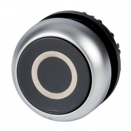 M22-DR-S-X0 216632 Y7-216632 EATON ELECTRIC M22-DR-S-X0Q botão de descarga, Travamento, Preto, Gravado 0