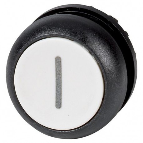 M22S-DR-W-X1 216635 M22S-DR-W-X1Q EATON ELECTRIC Головка кнопки с фиксации, цвет белый с обозначение O, черн..