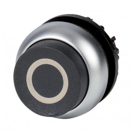 M22-DRH-S-X0 216679 Y7-216679 EATON ELECTRIC M22-DRH-S-X0Q botão de saída, de retenção, Preto, Gravado 0