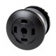 M22-DP-S-X 216728 Y7-216728 EATON ELECTRIC M22-DP-S-XQ cogumelo de botão, Return, preto, sem placa