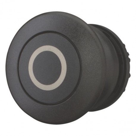 M22S-DRP-S-X0 216756 Y7-216756 EATON ELECTRIC M22S-DRP-S-X0Q botão cogumelo, Travamento, Preto