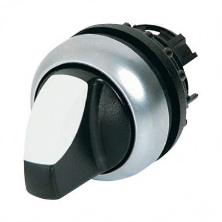 M22-WLK3-W 216833 Y7-216833 EATON ELECTRIC M22-WLK3-WQ Selector Luminoso, 3 Posições, retorno, Branco