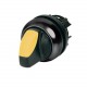 M22S-WRLK3-Y 216850 Y7-216850 EATON ELECTRIC M22S-WRLK3-YQ Selector Luminoso, 3 Posições, Interlock, Amarelo