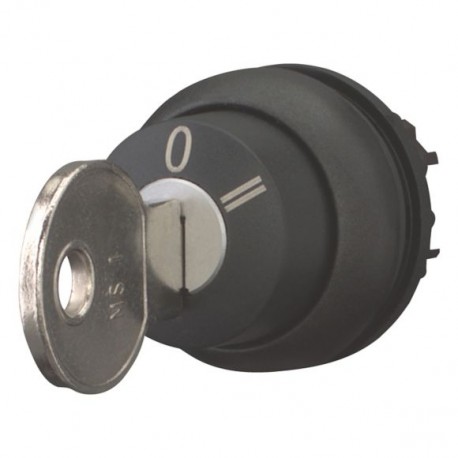 M22S-WRS3 216901 M22S-WRS3Q EATON ELECTRIC Selector de llave Enclavamiento 3 posiciones Llave MS1 Anillo Neg..