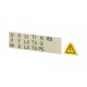 BPF-NZM7 217294 Y7-217294 EATON ELECTRIC Etiqueta de advertencia para terminales