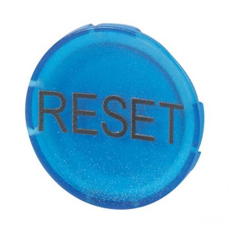 M22-XDL-B-GB14 218336 Y7-218336 EATON ELECTRIC Lente per pulsante luminoso, piatta azzurra, RESET
