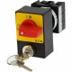 T0-2-1/E/SVA(S)-RT 228291 Y7-228291 EATON ELECTRIC Panikschalter, 3-polig, 20 A, Zylinderschloss-Sperre SVA,..