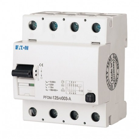 PFDM-125/4/03 235918 EATON ELECTRIC 300mA diferencial 125A 4p